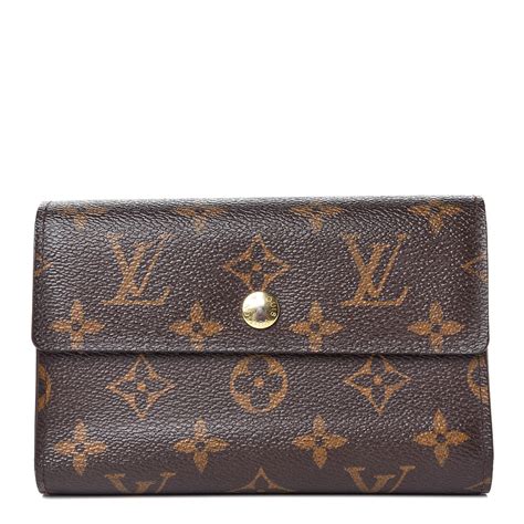 louis vuitton alexandra wallet monogram|trifold louis vuitton wallet.